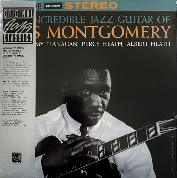 The Incredible Jazz Guitar Of Wes Montgomery